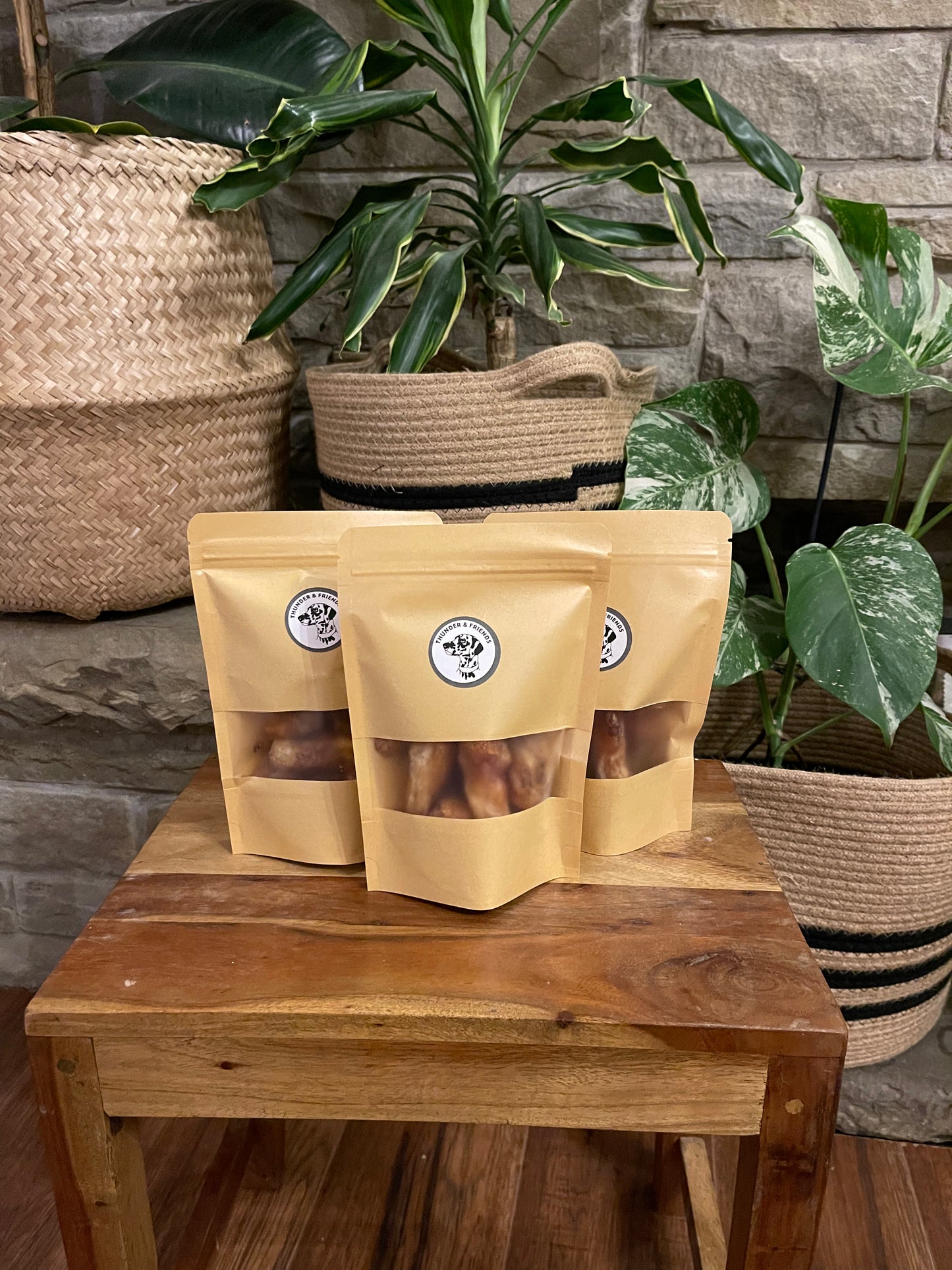Beef scratchings natural dog treat. Healthy. Dog treat subscription box.