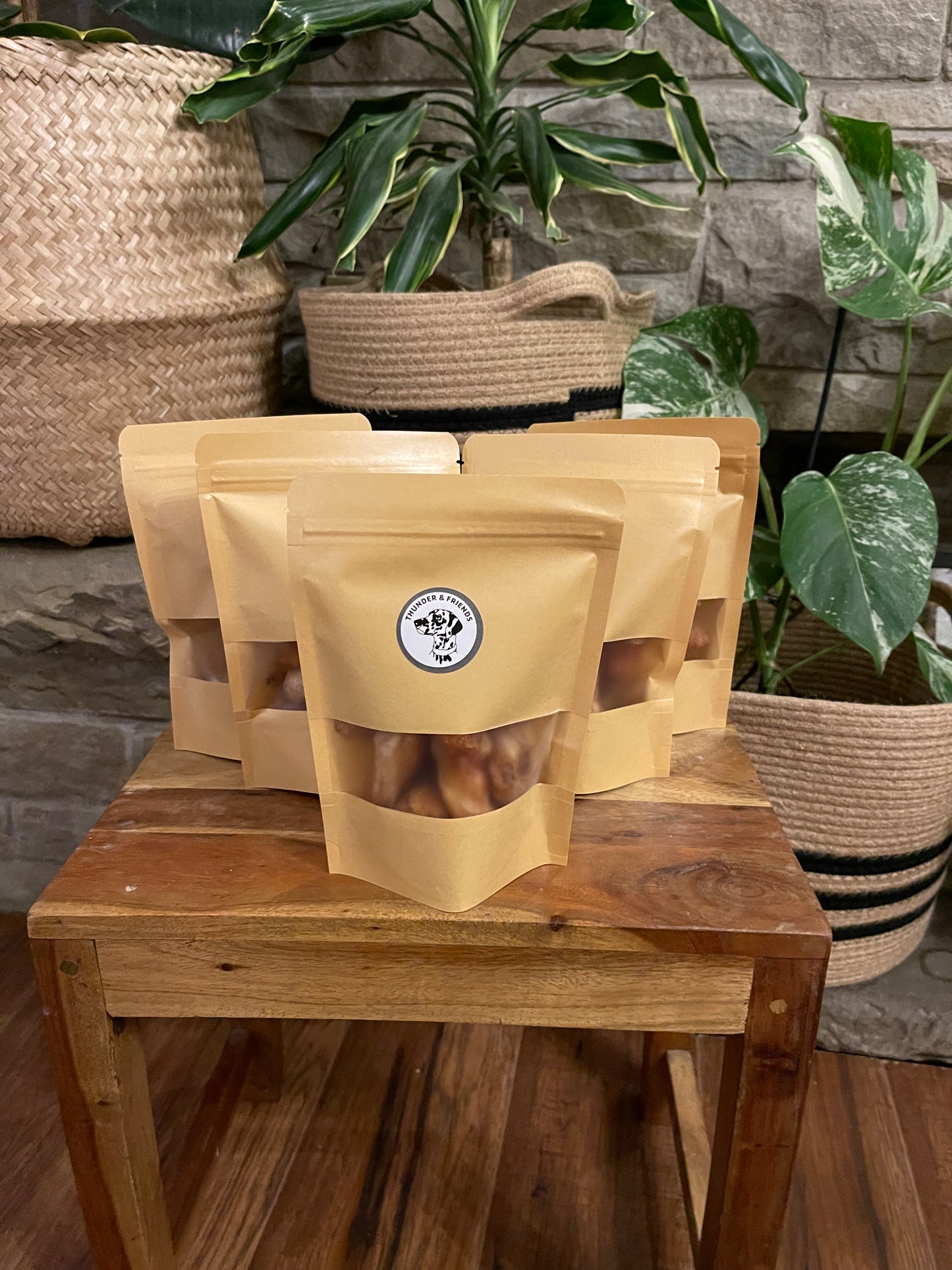 Beef scratchings natural dog treat. Healthy. Dog treat subscription box.