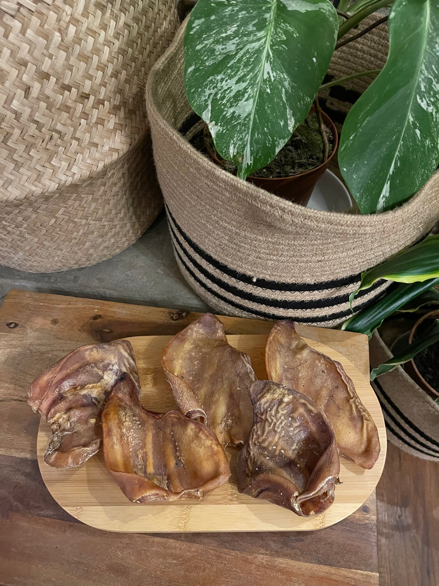 Pig ears natural dog treats