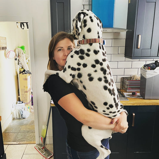 Picture of me and Thunder, one of my favourites