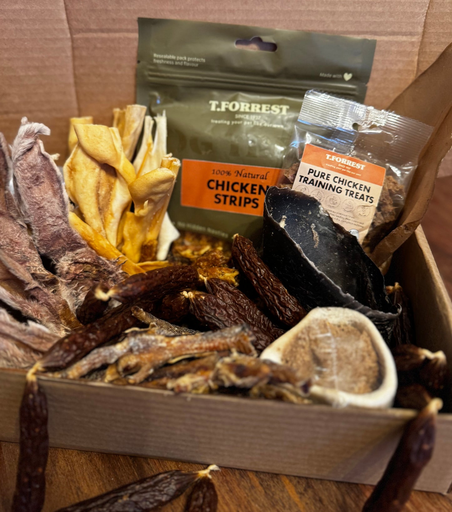 Low purine Dalmatian natural treat box 