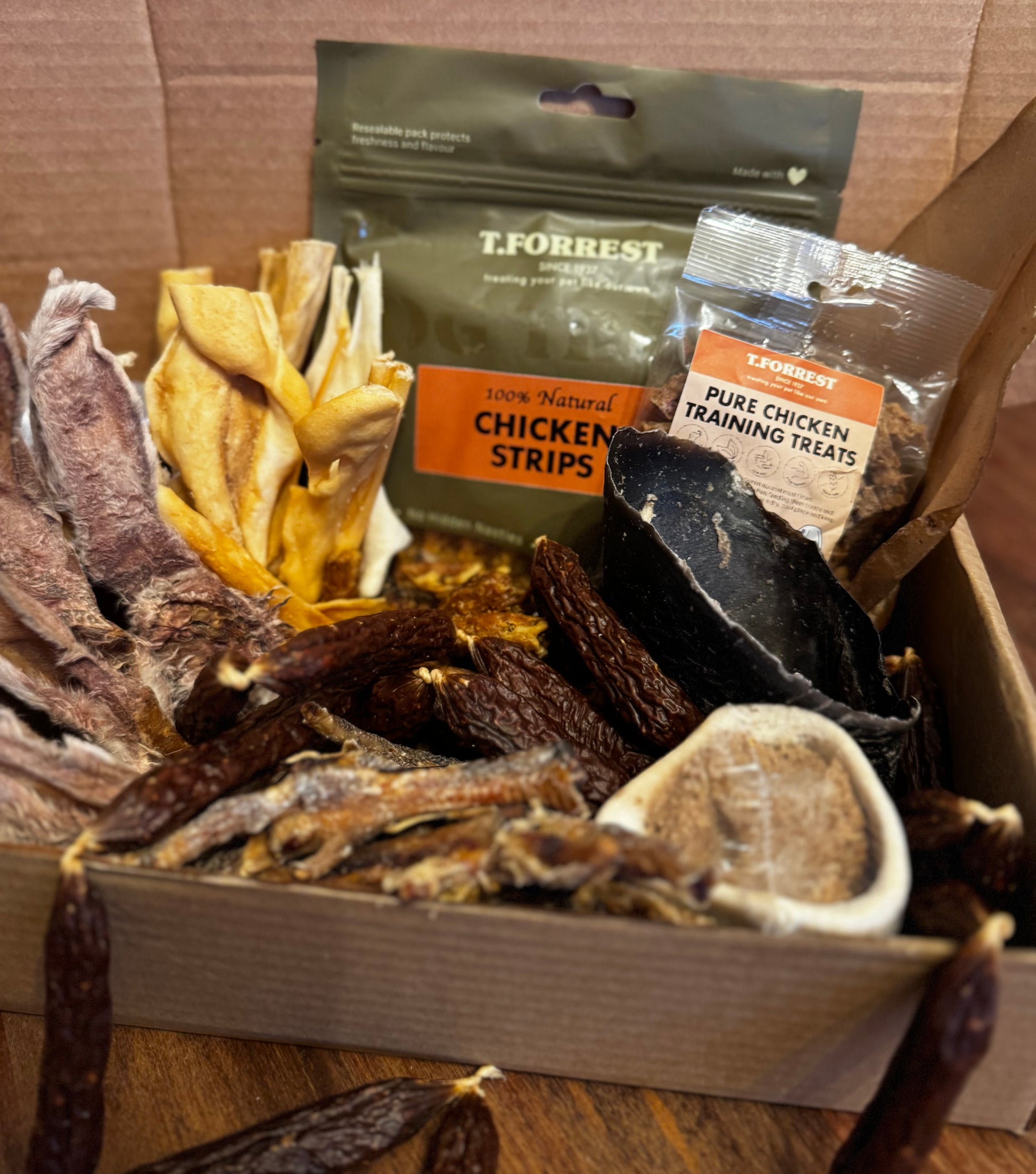 Low purine Dalmatian natural treat box 