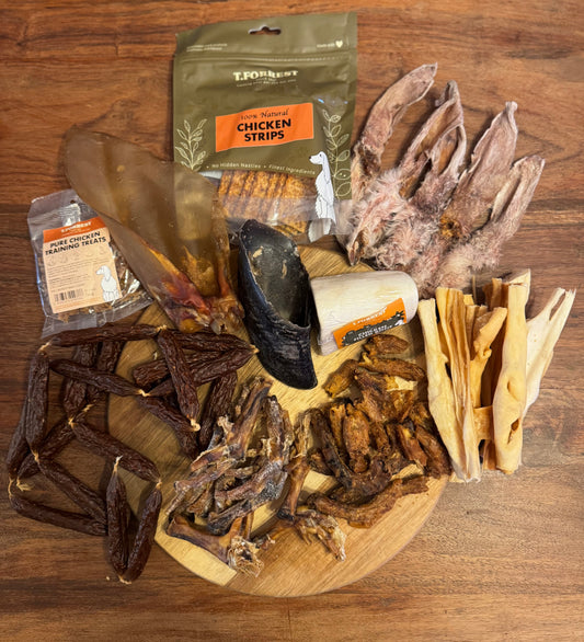Low purine Dalmatian natural treat box 